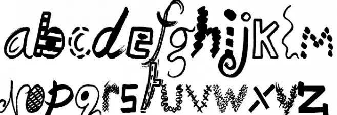Sketchbook Challenge Шрифта ВЕРХНИЙ