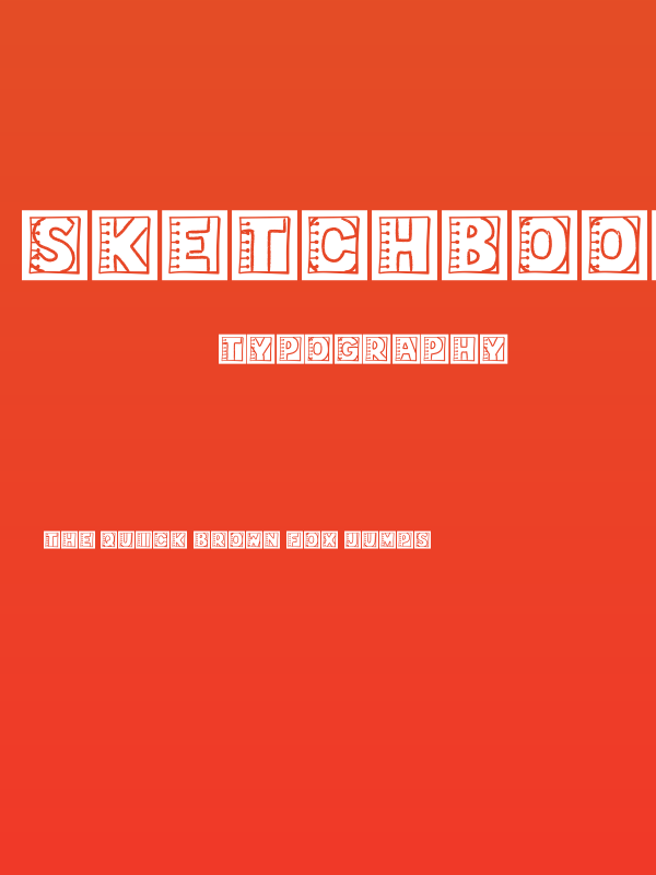 SketchbookDiapositif Poster