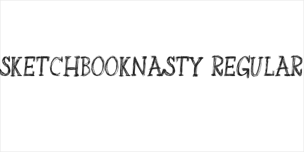 SketchbookNasty-Regular Logo