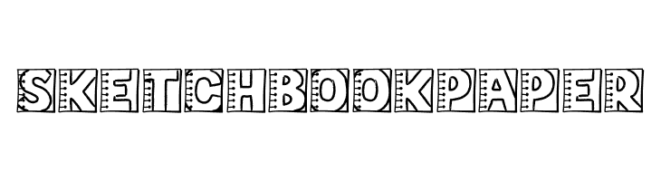 SketchbookPaper  Frei Schriftart Herunterladen