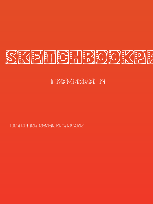 SketchbookPaper Poster