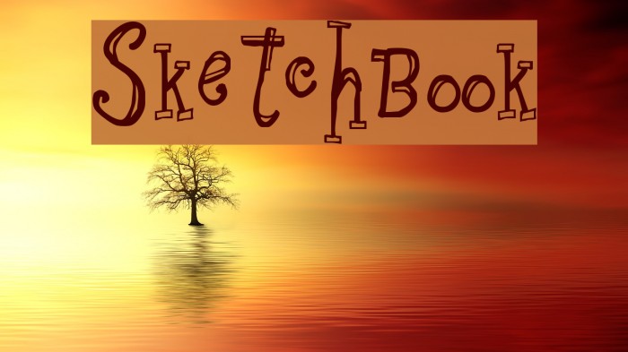 Sketchbook Font examples