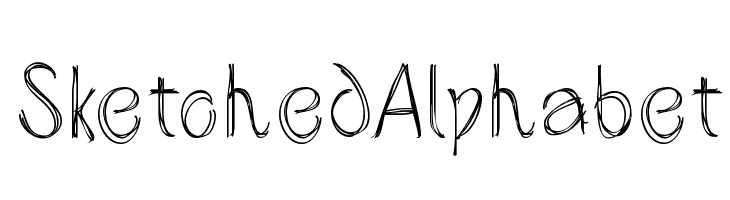 SketchedAlphabet Font
