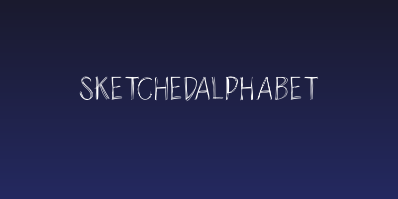 SketchedAlphabet Social Header