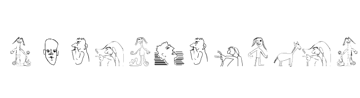 SketchedBats  Frei Schriftart Herunterladen