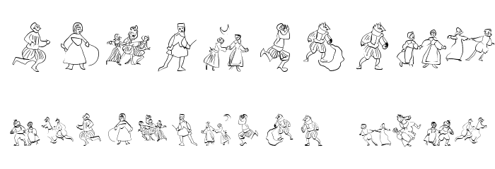SketchedMen Font OTHER CHARS