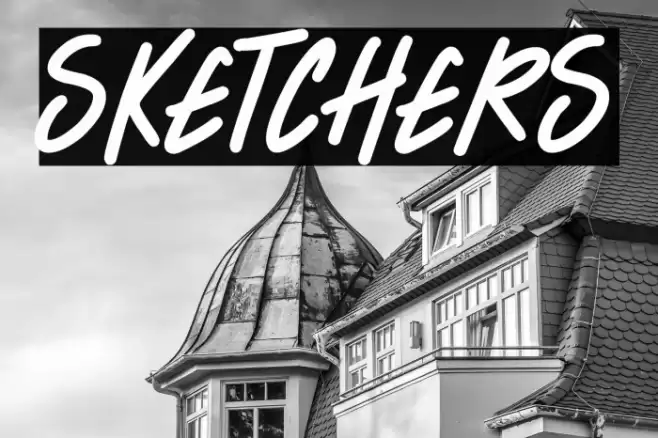 Sketchers 字体 examples