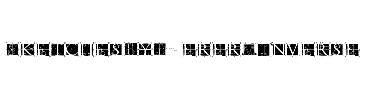 SketchesByDuerer-Inverse  Скачать бесплатные шрифты