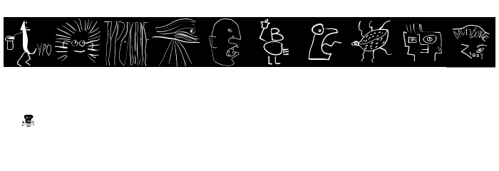 SketchesInTypoasis Font OTHER CHARS