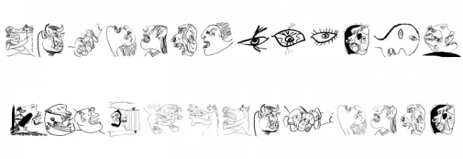 SketchesOfSpain フォント 大文字