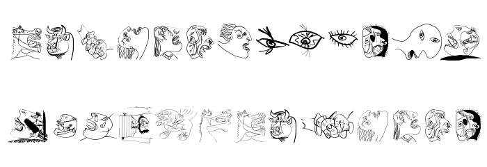 SketchesOfSpain Font LOWERCASE
