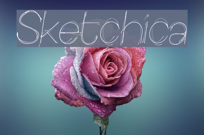 Sketchica Font examples