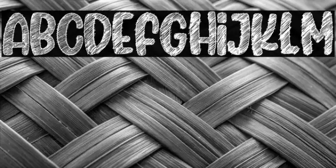 Sketching Universe フォント examples