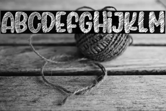 Sketching Universe フォント examples