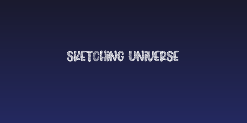Sketching Universe Social Header