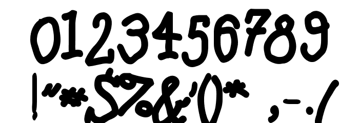 SketchingSlabBold Font OTHER CHARS
