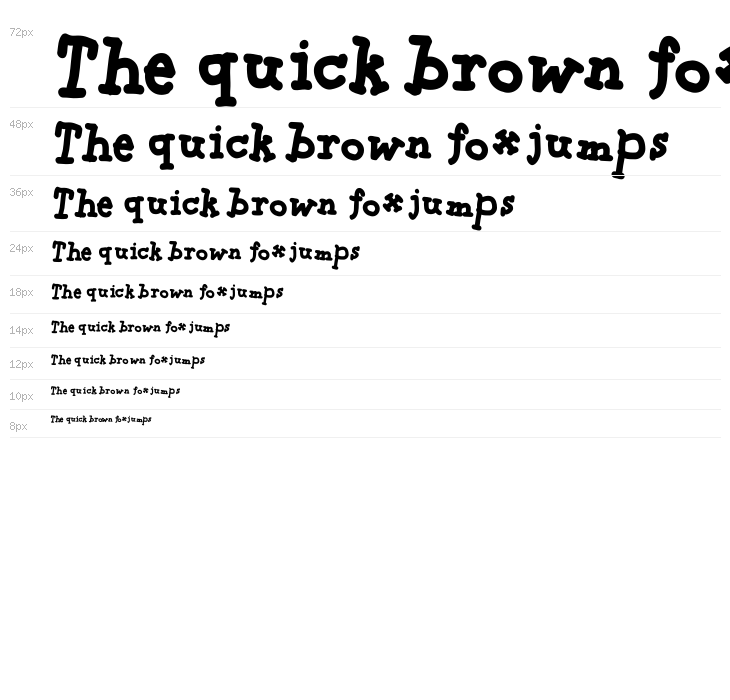 SketchingSlabBold Waterfall