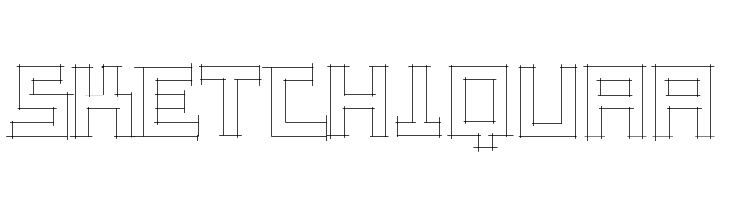 SketchiquaA  Fuentes Gratis Descargar