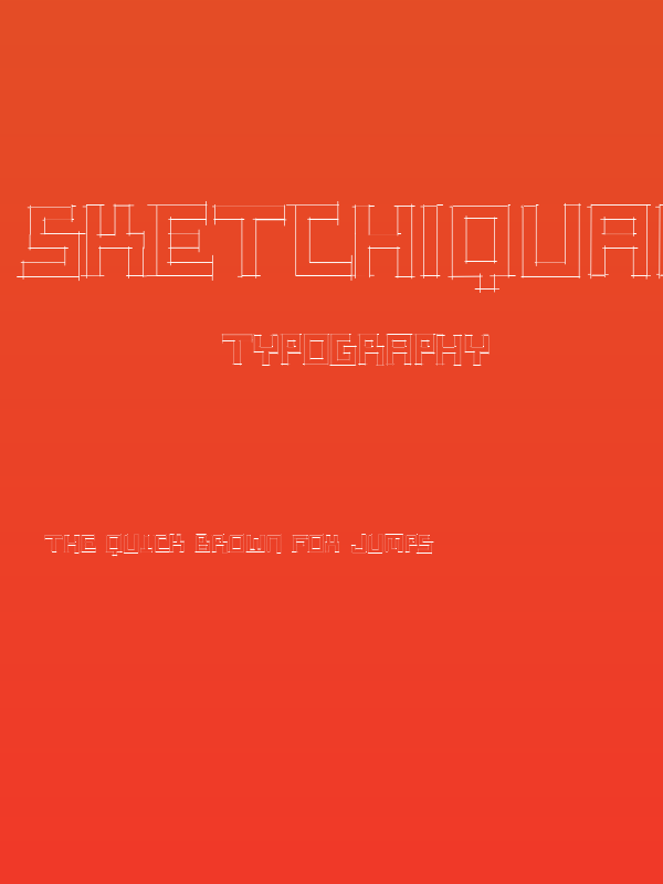 SketchiquaA Poster