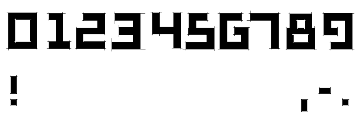 SketchiquaB Font OTHER CHARS