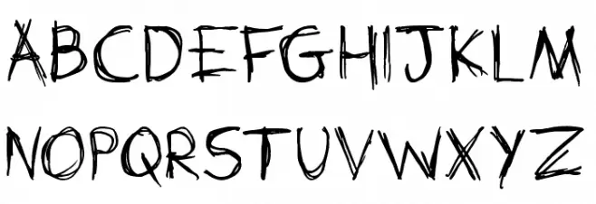 Sketchit Means Sketchit Fonte MAIÚSCULAS