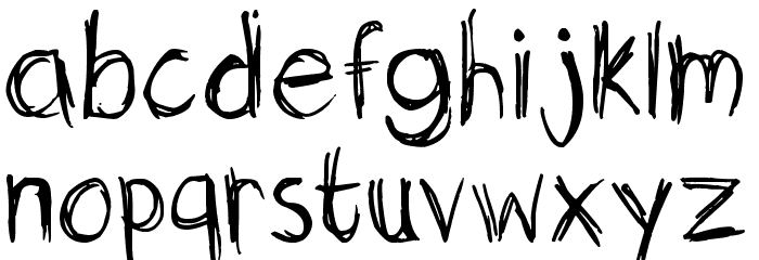 Sketchit Means Sketchit Font LOWERCASE