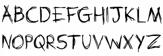 Sketchit Means Sketchit Fonte MAIÚSCULAS