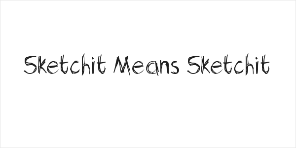 Sketchit Means Sketchit Logo