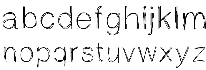 Sketchtica Font LOWERCASE