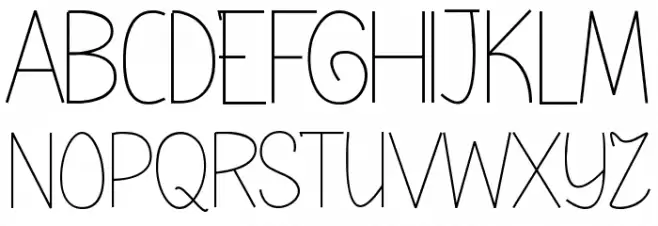 Sketchy Expectation Font OTHER CHARS