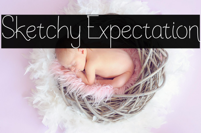 Sketchy Expectation Example 1