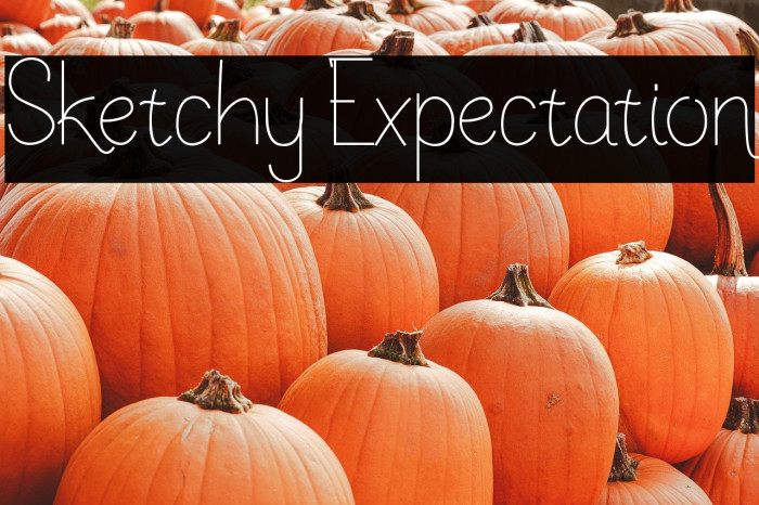 Sketchy Expectation Example 2