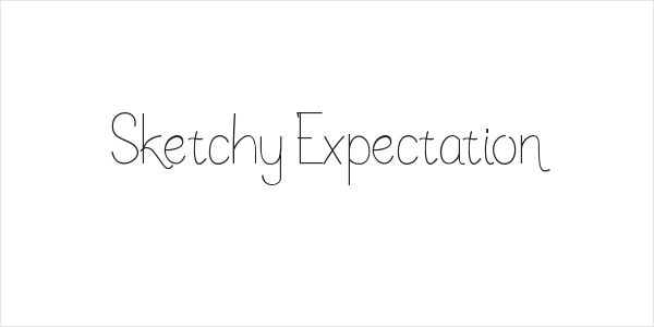 Sketchy Expectation Logo