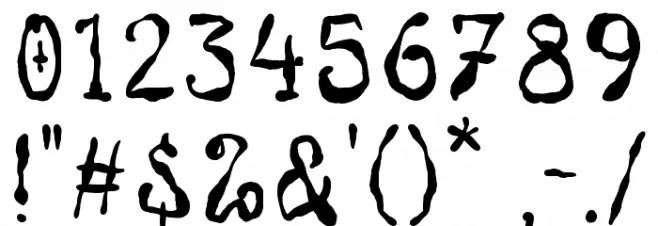 Sketchy Ghost خط محارف أخرى