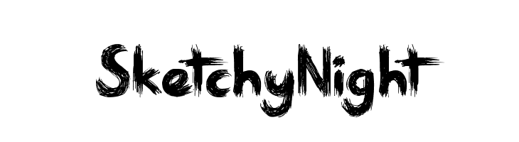 Sketchy Night  لخطوط تنزيل