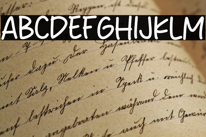 Sketchy Sans Font examples