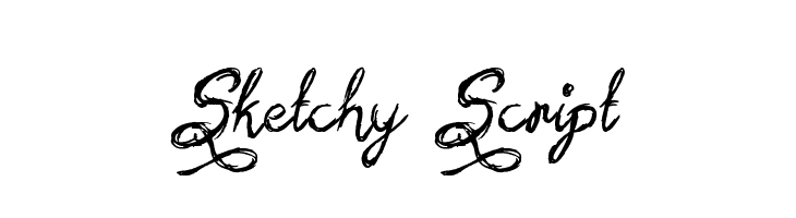 Sketchy Script  Frei Schriftart Herunterladen