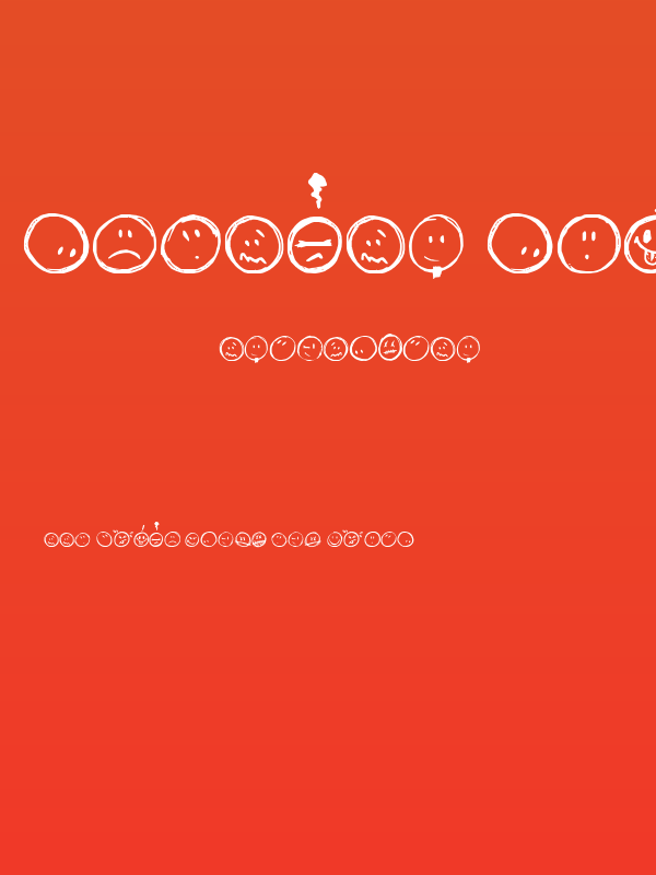 Sketchy Smiley Poster