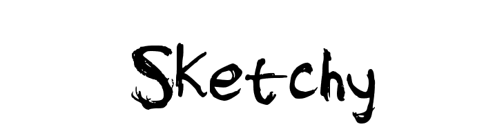 Sketchy Font