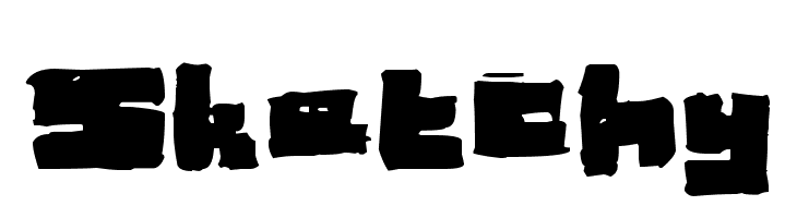 Sketchy  Frei Schriftart Herunterladen