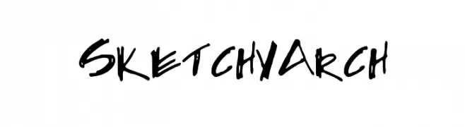 SketchyArch  Frei Schriftart Herunterladen