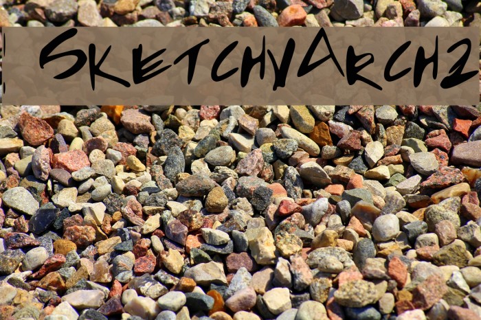 SketchyArch2 Font examples