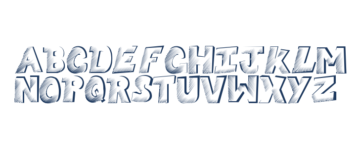 SketchyComic Lowercase