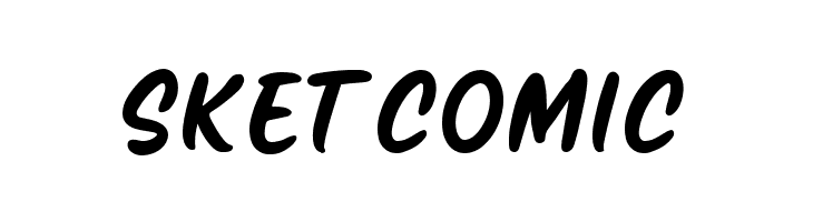 Sketcomic  Fuentes Gratis Descargar
