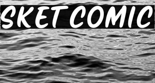 Sketcomic Font examples