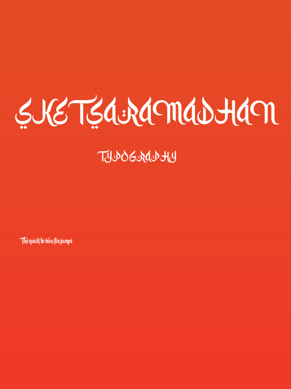 SketsaRamadhan Poster