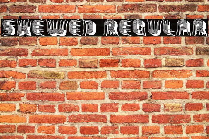 Skewed Regular Example 3