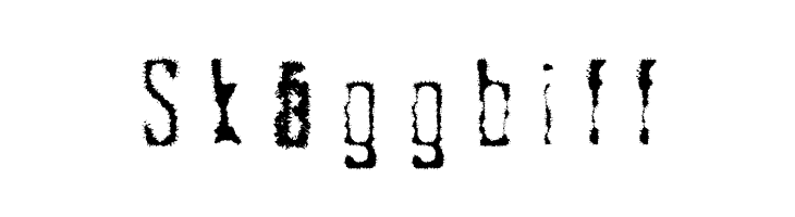 Skggbiff Шрифта