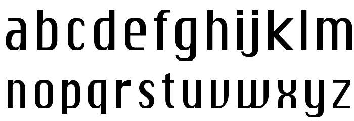 SkiCargo Font LOWERCASE