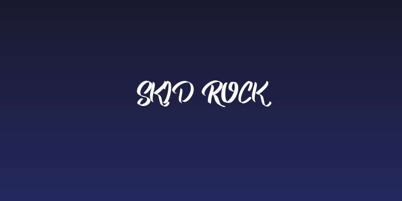 Skid Rock Social Header